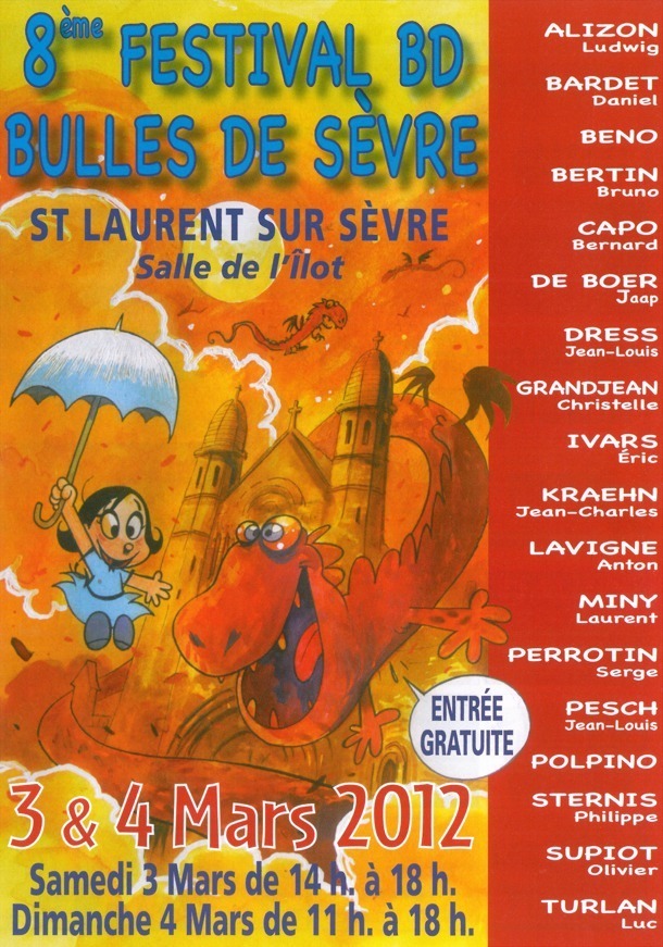 Festival de BD à Saint-Laurent-sur-Sèvre