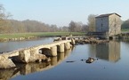 La roue du vieux moulin de la Roche tourne à nouveau