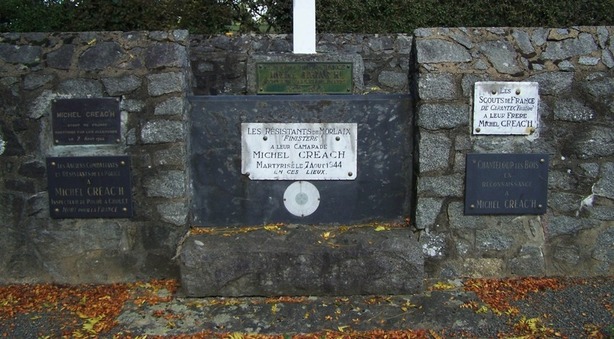 Plaques en mémoire de Michel Créac'h