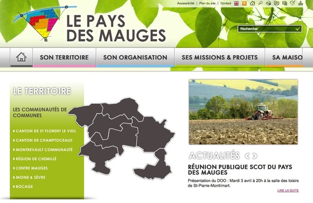 Le Pays des Mauges s'offre une nouvelle vitrine sur le web