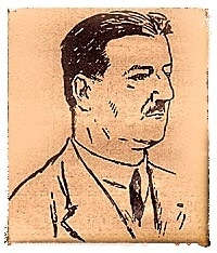 Henri Genévrier, dit Grand'Aigle, dessiné en 1932.