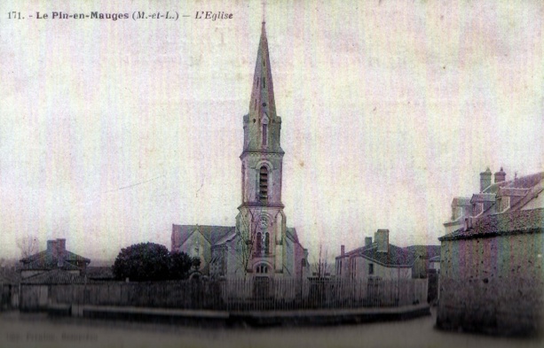 L'église du Pin en Mauges